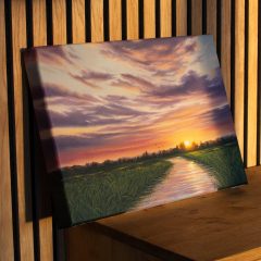 'Where the Light Remains' 40 x 30 cm